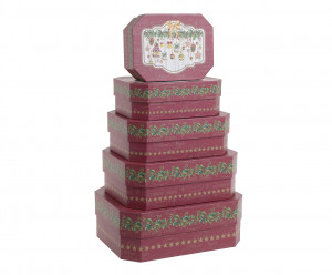 2870926.0003 коробка НГ, набор из 5шт TO4ROOMS