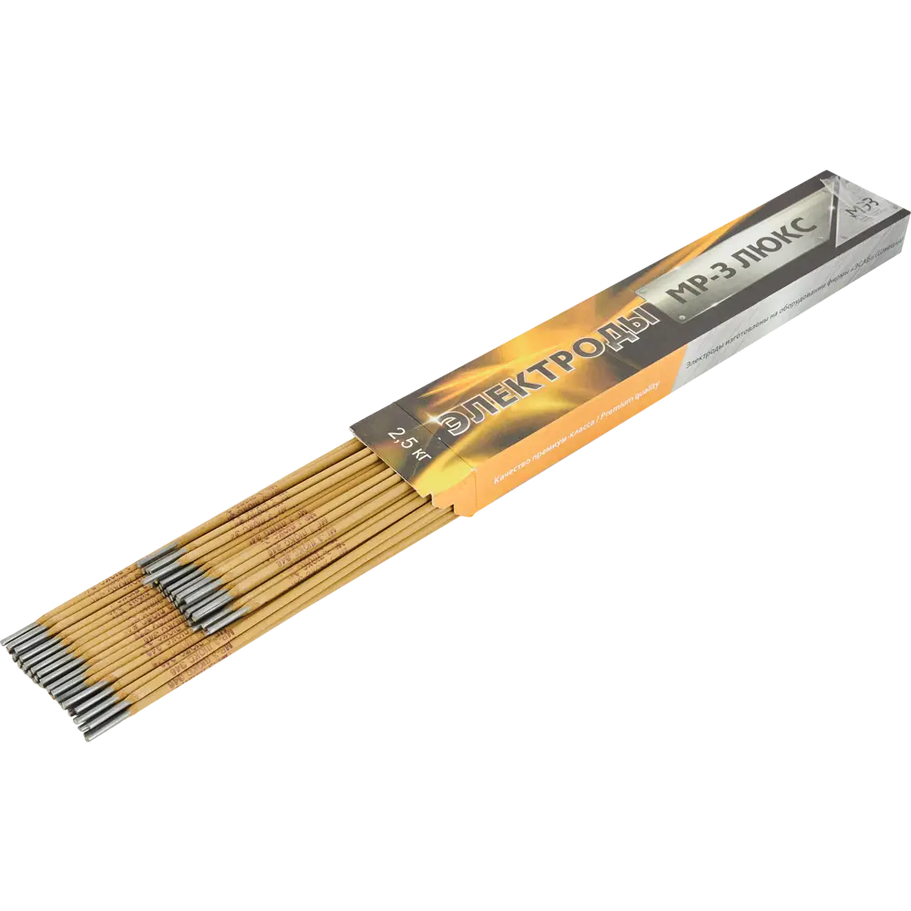 Электроды сварочные МЭЗ МР-3 4 мм для стальных конструкций 85857528 STLM-0846466 - Вид №1