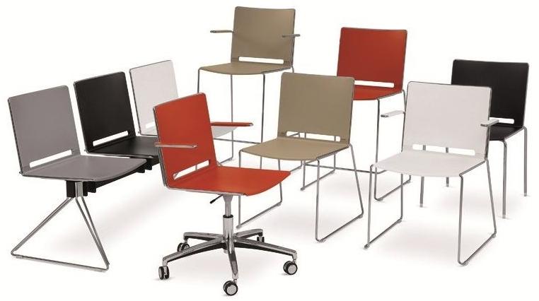 Diemmebi Офисный стул из полипропилена с подлокотниками Lafilò sun-id-1514259 - Вид №2