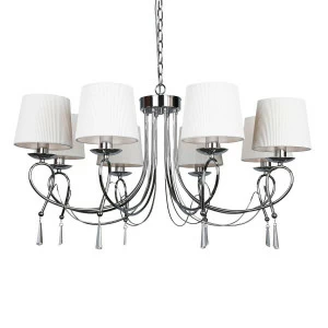 Подвесная люстра Omnilux OML-61503-08 OMNILUX ДИЗАЙНЕРСКИЕ 185643 Белый
