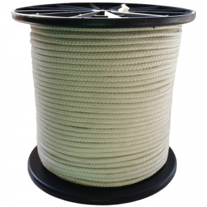 14333551 Фал на катушке 12 мм 100 м, полиамид, цвет белый