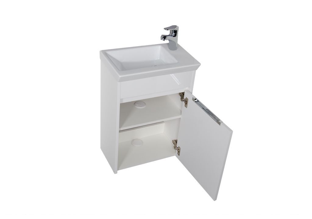 Мебель для ванной Aquanet Дувр 45 белый 00183198 - Вид №4