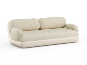 2-местный тканевый линейный диван