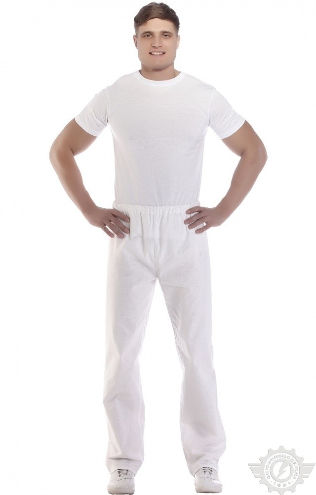 65968 Брюки поварские  Одежда для поваров  размер 40-42/158-164 Спецодежда  - Вид №2