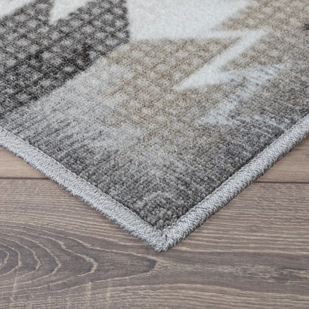 Ковер Пралеска 240x340 см полиамид P2878/А2/124 цвет серо-белый ВИТЕБСКИЕ КОВРЫ STLM-2136514 - Вид №2