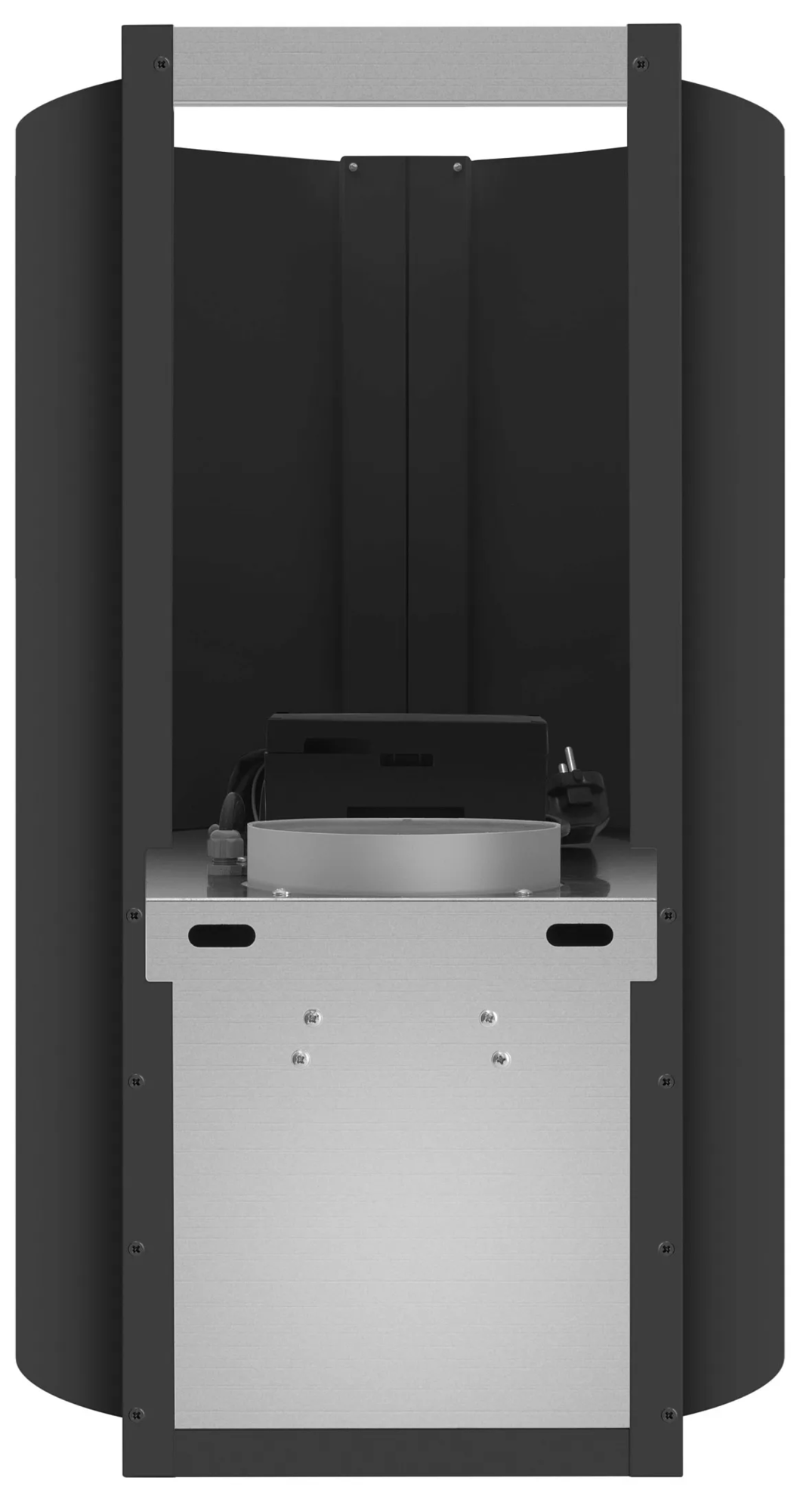 9270647 Вытяжка пристенная Meferi TUBE40BK COMFORT PLUS черный/черный STDN-0109795 - Вид №16