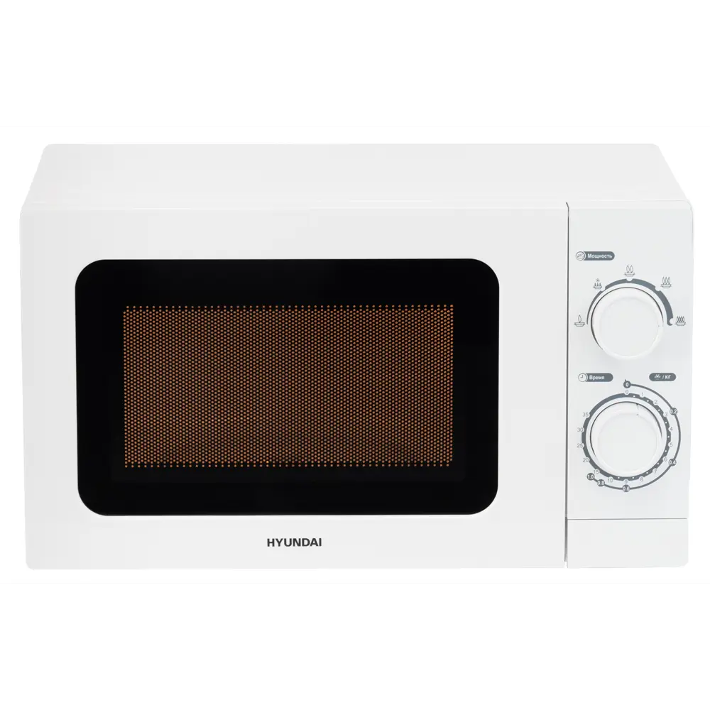 Микроволновая печь Hyundai HYM-M2064 20 л 44x25.9x32.8 механическое цвет белый Santreyd STLM-2200932