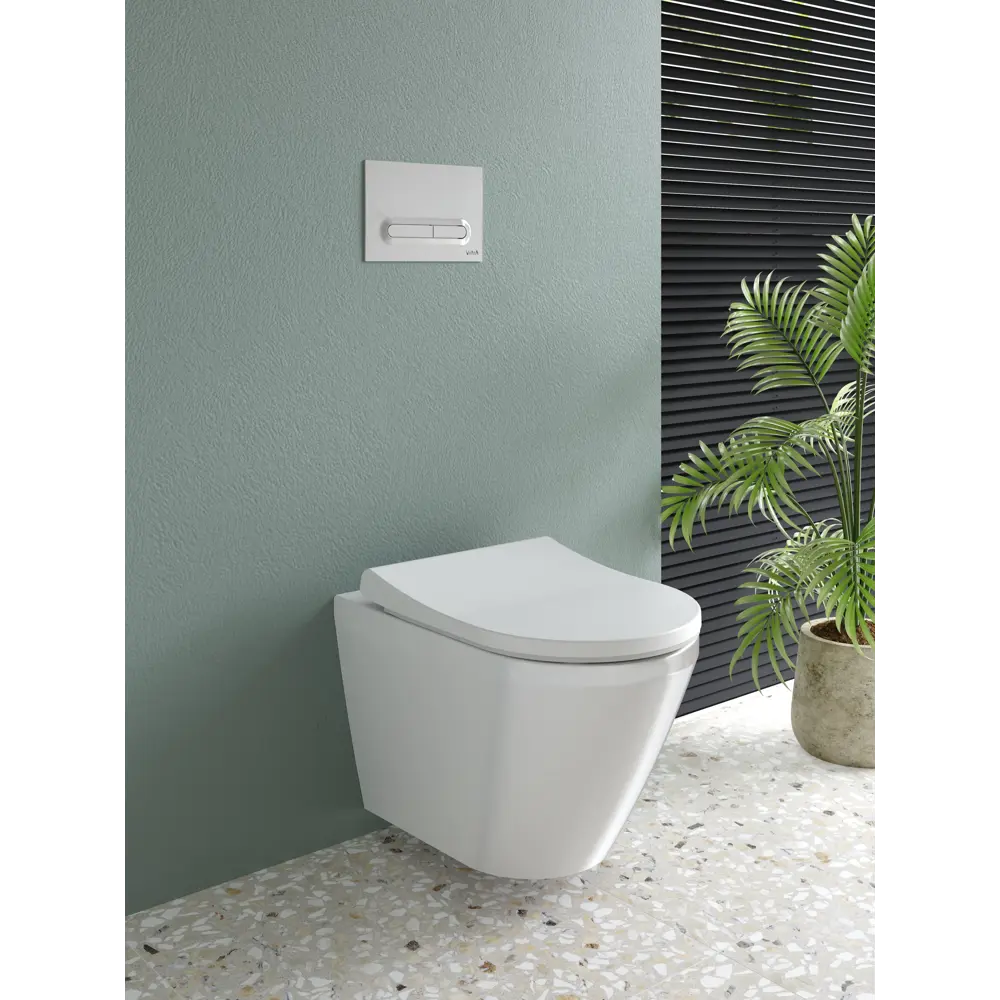 Комплект инсталляция с унитазом Vitra Allegro 87071809 STLM-2198446 - Вид №3