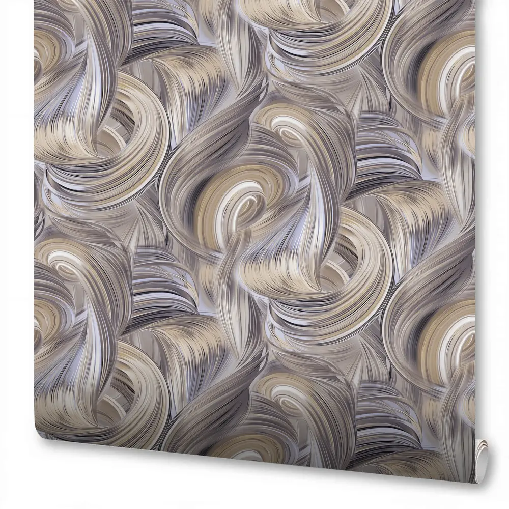 Обои флизелиновые Антураж Шайн бежевые 1.06 м 168434-12 STLM-2199335