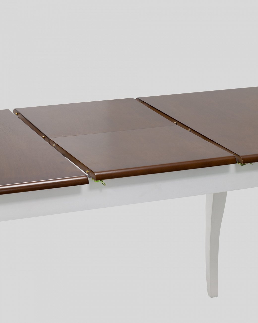 Стол обеденный раздвижной деревянный коричневый с белым 110-140 см "Марсель" STOOL GROUP  00-3958832 Белый;коричневый  - Вид №5