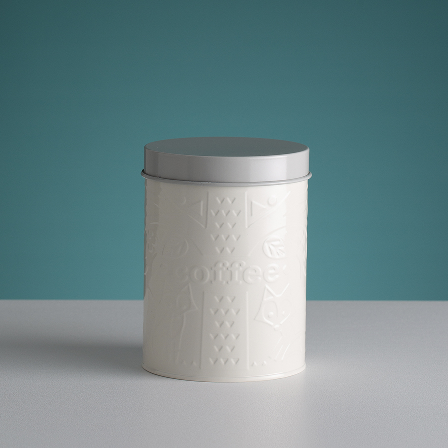 2002.217 Банка для кофе in the forest, 1,3 л, бело-серая Mason Cash  - Вид №1