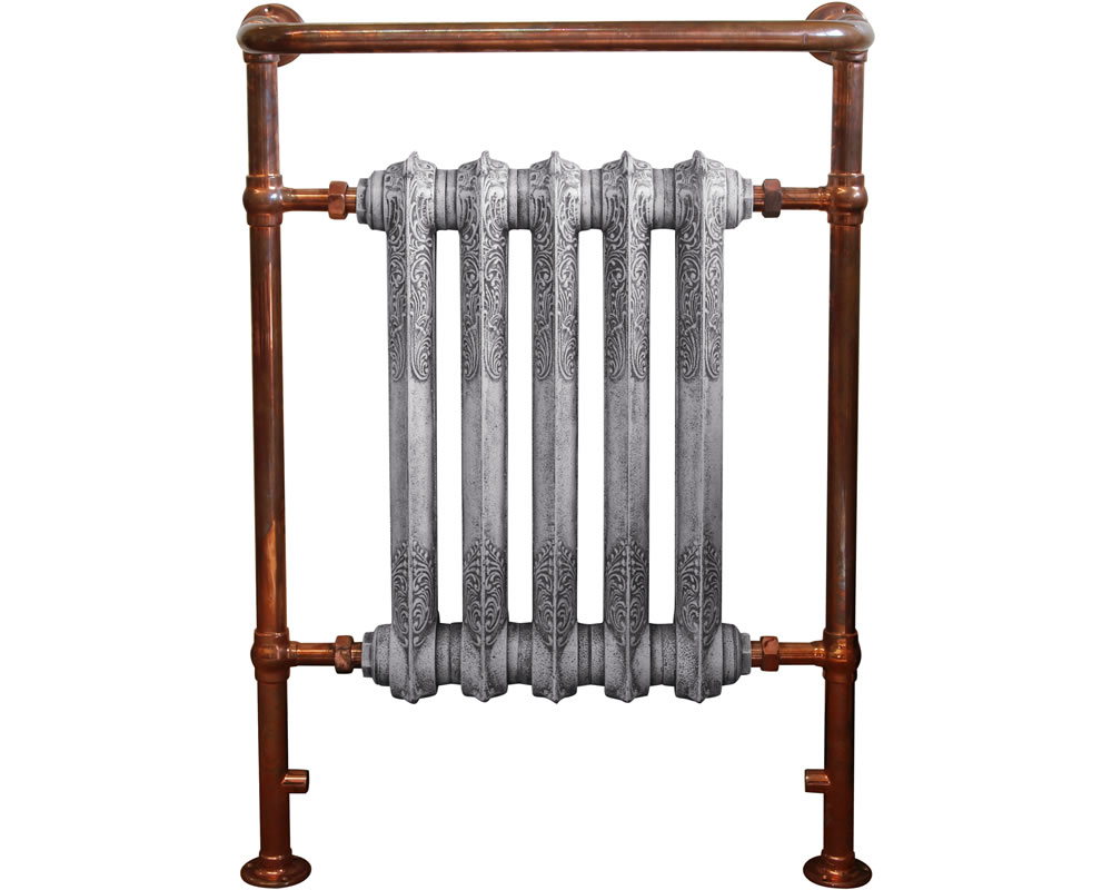 TOW110 Вешалка для полотенец Wilsford, медь - 965 мм x 675 мм Сarronheating  - Вид №2