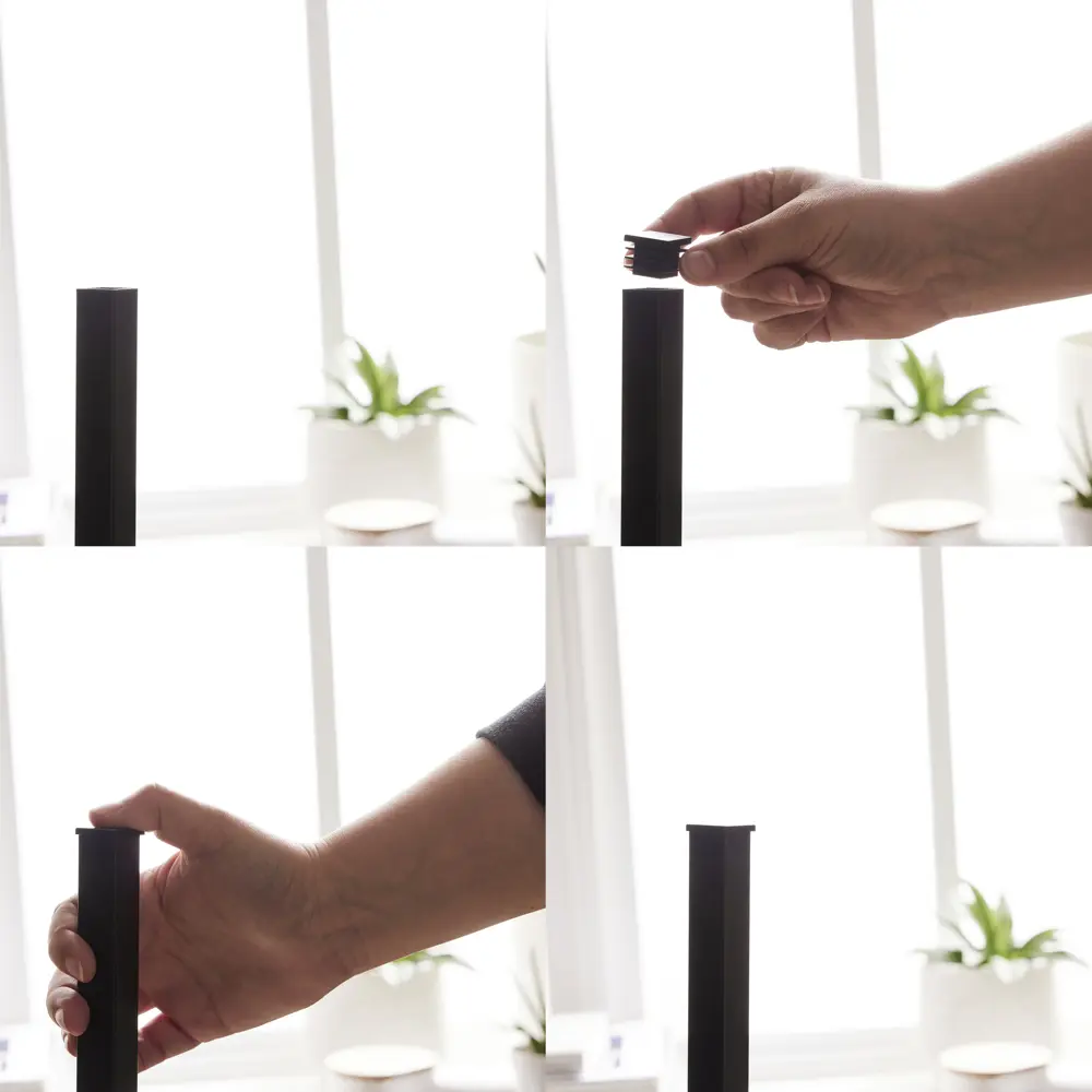 Насадка Standers пластик 24 мм цвет черный 4 шт STLM-2109116 - Вид №10