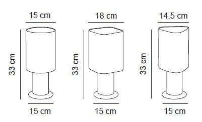 Полиэтиленовая светодиодная наружная настольная лампа Alma light Tiny ARCH-00018762 - Вид №1