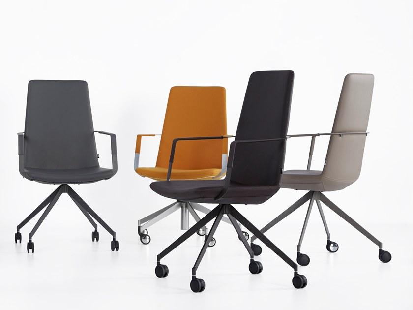 B&T Design Офисное кресло из ткани на козелке Zone sun-id-1414852 - Вид №4