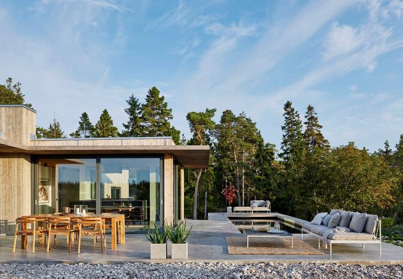 Skargaarden Модульное садовое кресло из ткани sunbrella® Bönan sun-id-1403812 - Вид №5