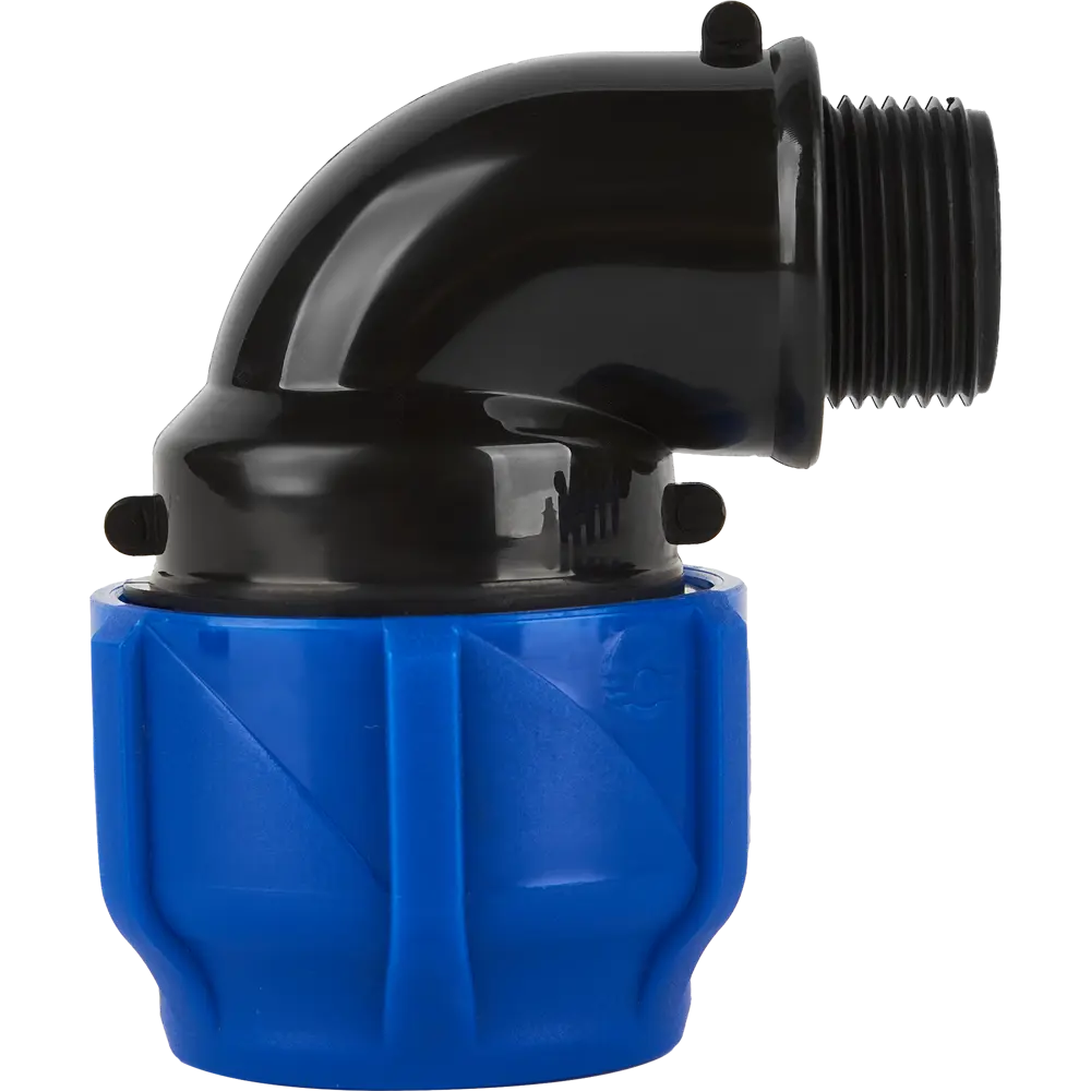 Отвод комбинированный 90° ПНД Valfex 3/4"x32 мм НР 1210012432034 STLM-2183830 - Вид №1