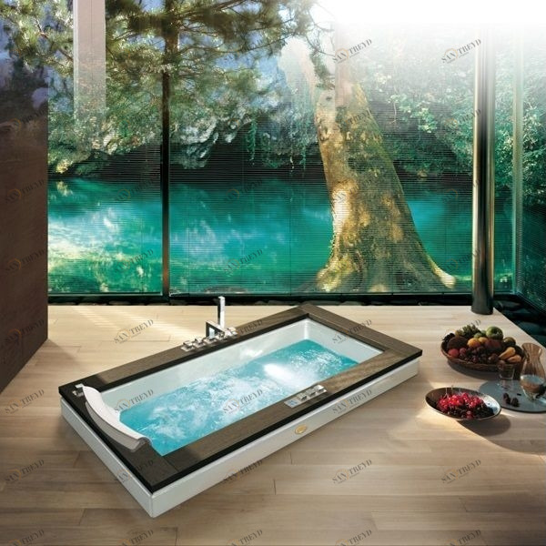 Ванна встроенная без гидромассажа Aura Uno Design 9450-078-Dx Jacuzzi 9450078DX