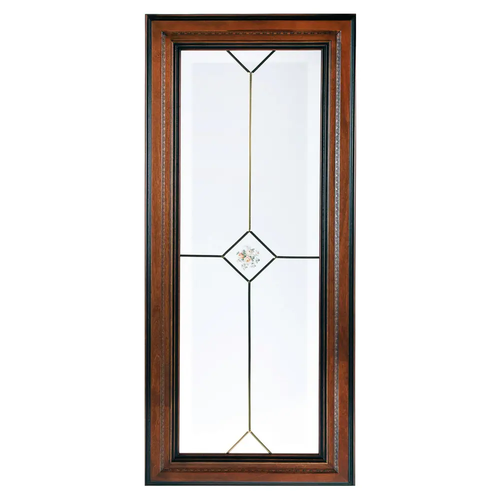 Витрина для шкафа Delinia «Прованс» 40x92 см, массив ясеня, цвет бежевый STLM-2126062