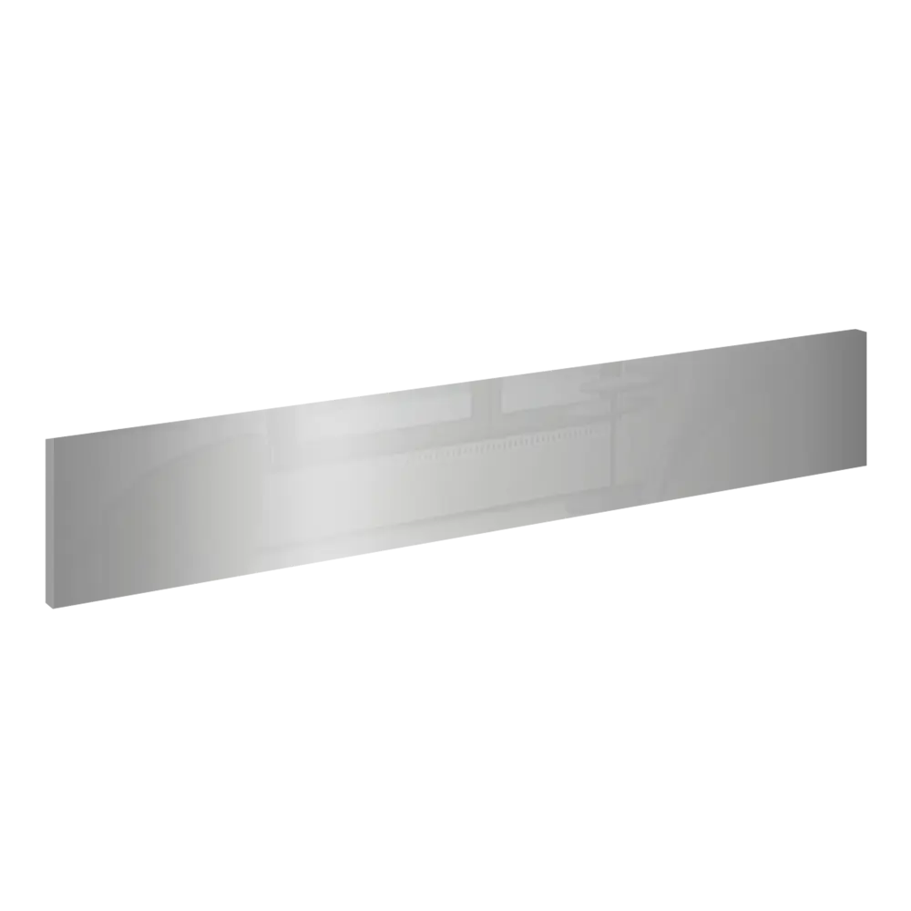 Фасад выдвижного ящика Аша 79.7x12.5 см KONSENSA ДСП цвет серебро Аша серебро STLM-2154691 - Вид №1