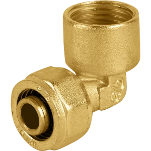 Угловой фитинг AQUABEAM 90° для труб 16 мм с внутренней резьбой 1/2" 82275223