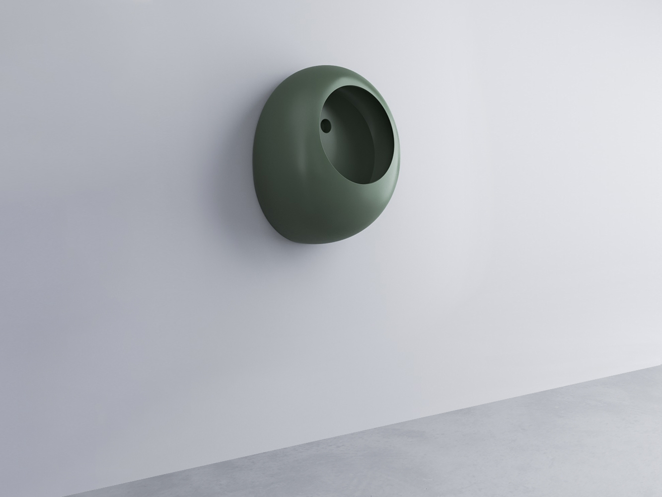 ORBLM-MU писсуар подвесной Mini Ball cielo Urinal Ceramica Cielo