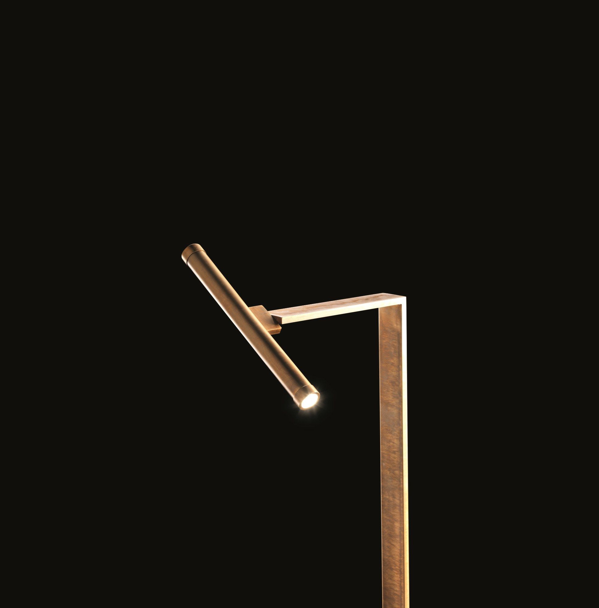 Регулируемая латунная напольная лампа Henge Flat ARCH-00070147