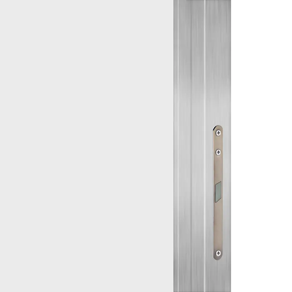 Дверь межкомнатная глухая обратного открывания Invisible 70x230 см правая цвет белый с замком 89383087 STLM-2153489 VELLDORIS  - Вид №1