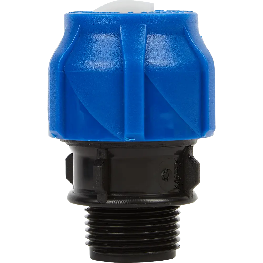 Муфта комбинированная ПНД Valfex 3/4"x25 мм НР 121001125034 STLM-2061013 - Вид №1