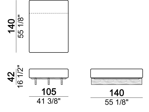 Тканевый модульный садовый диван Arketipo SANTOS ARCH-00052540 - Вид №15