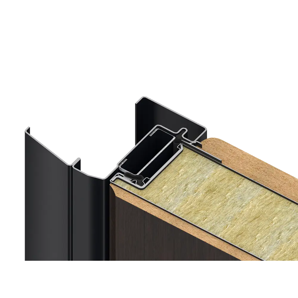 Дверь входная металлическая Квадро 88x205 см левая малибу DOORHAN STLM-2032074 - Вид №6