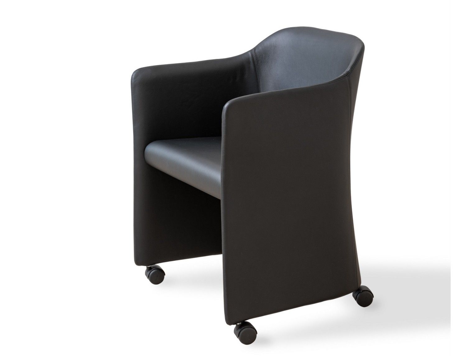 Кожаное кресло с колесами CAPPELLINI SAN SIRO ARCH-00070267 - Вид №1