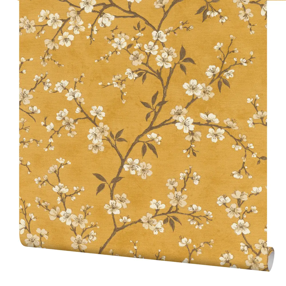 Обои флизелиновые Rasch Denzo оранжевые 0.53 м 456721 STLM-2179829