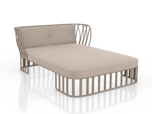 Ткань сад кровать