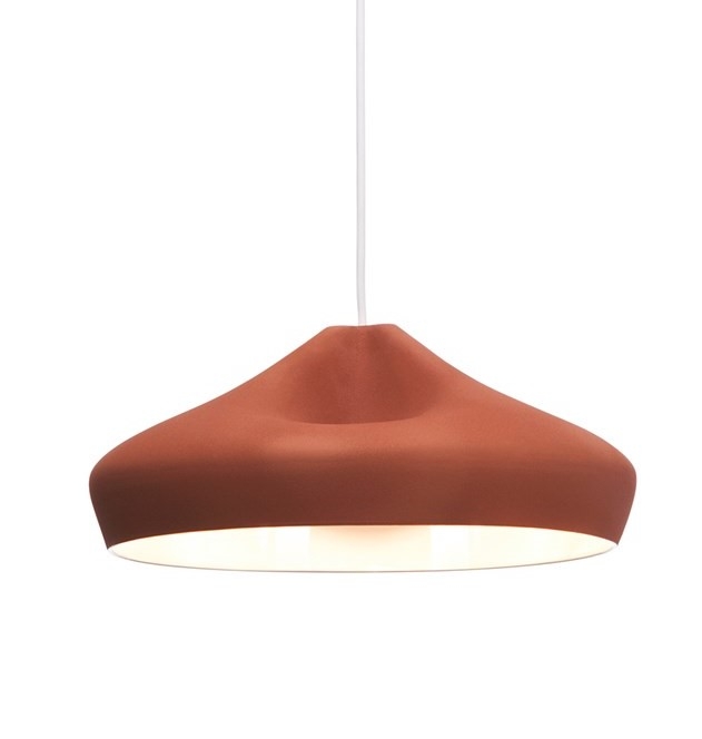 094656 Подвесной светильник 36 терракотово-белый Marset Pleat Box 