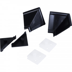 83548505 Комплект для установки плинтуса, цвет чёрный