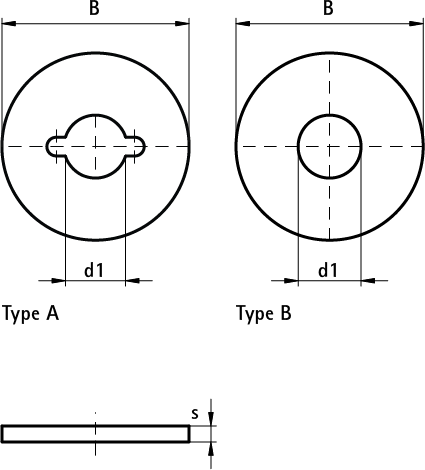 6537010 Монтажные профиля BIS Шайбы нерж. монтаж в профиле BIS RapidRail® WALRAVEN  - Вид №1