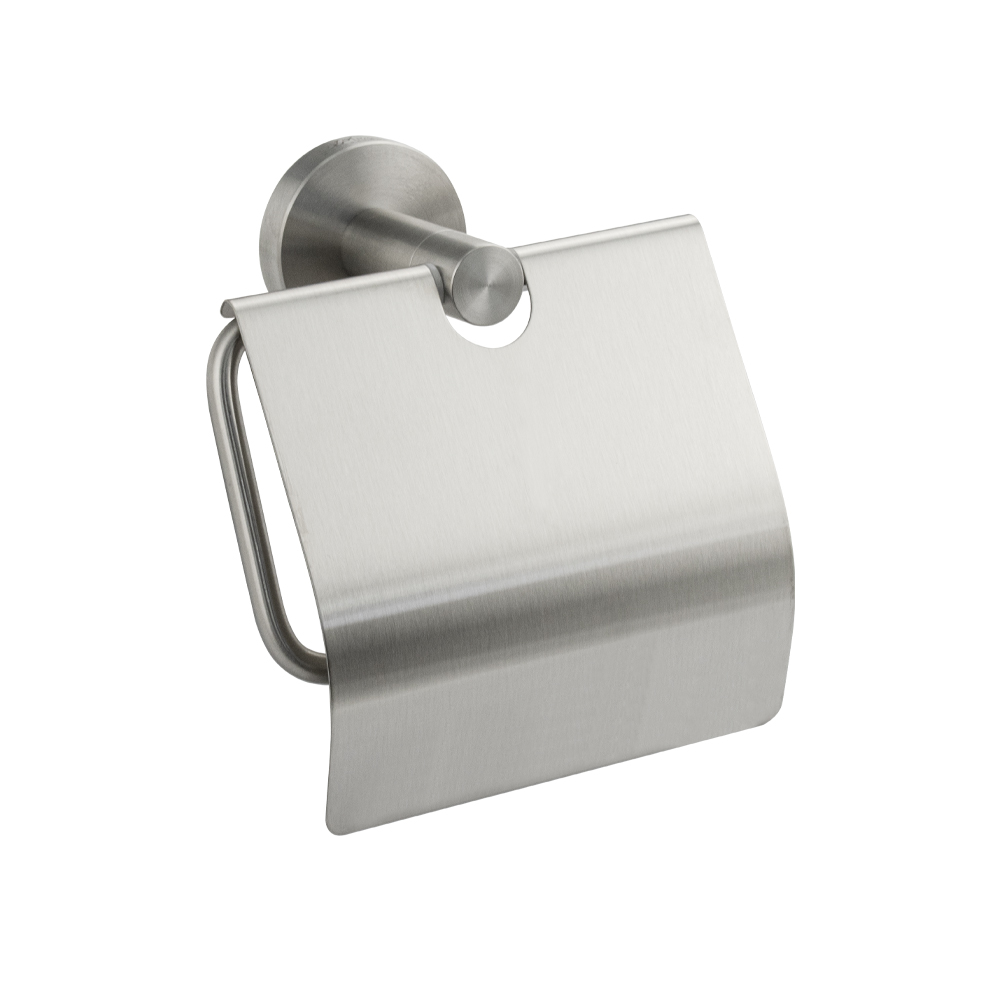 GFmark - Держатель туалетной бумаги с экраном, из нержавеющей стали, код: 80003 