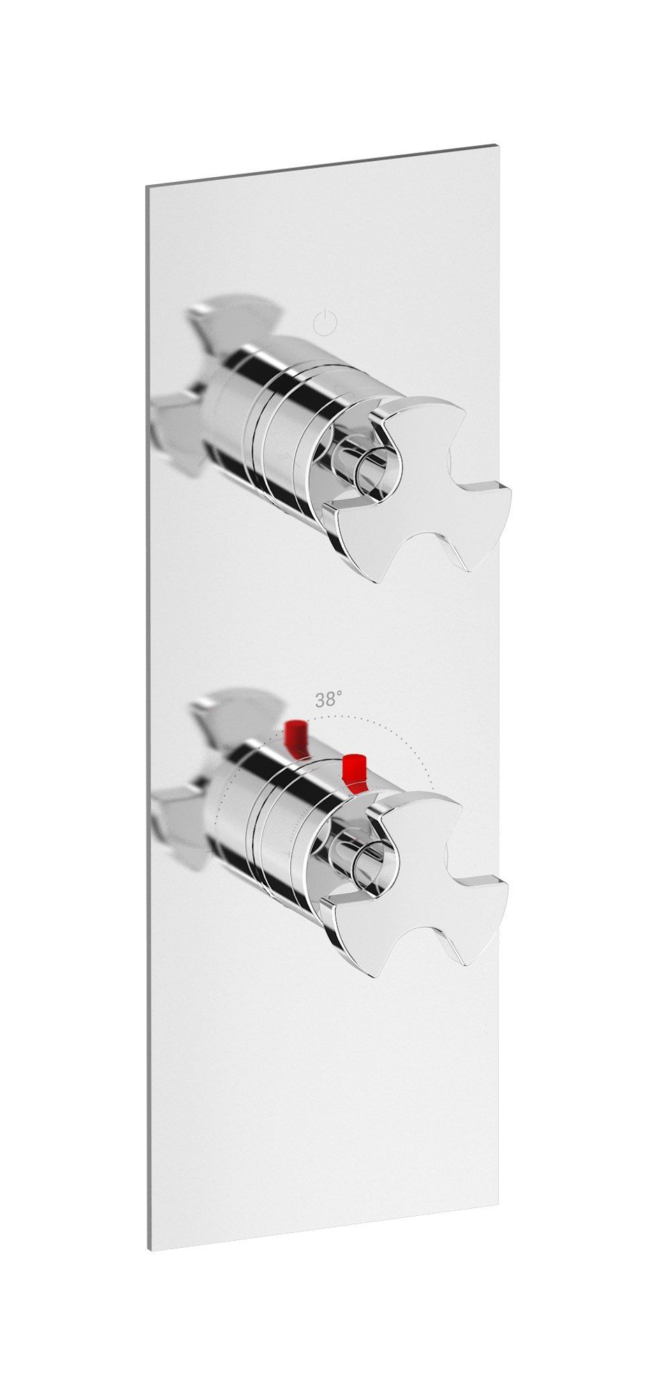 Термостатический смеситель для душа с переключателем IB Aqua ARCH-00032717 - Вид №6