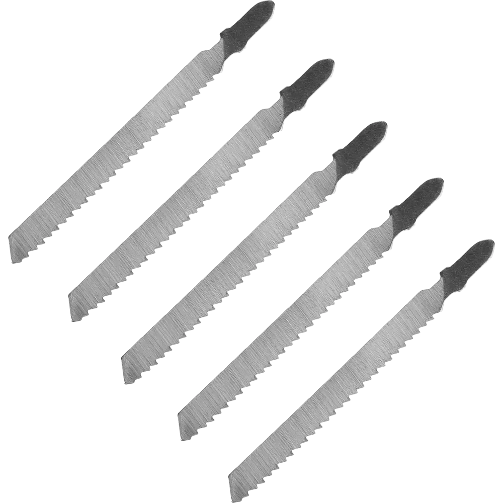 Пилка для лобзика по дереву Сибртех T101B чистый рез, 5 шт STLM-2183782