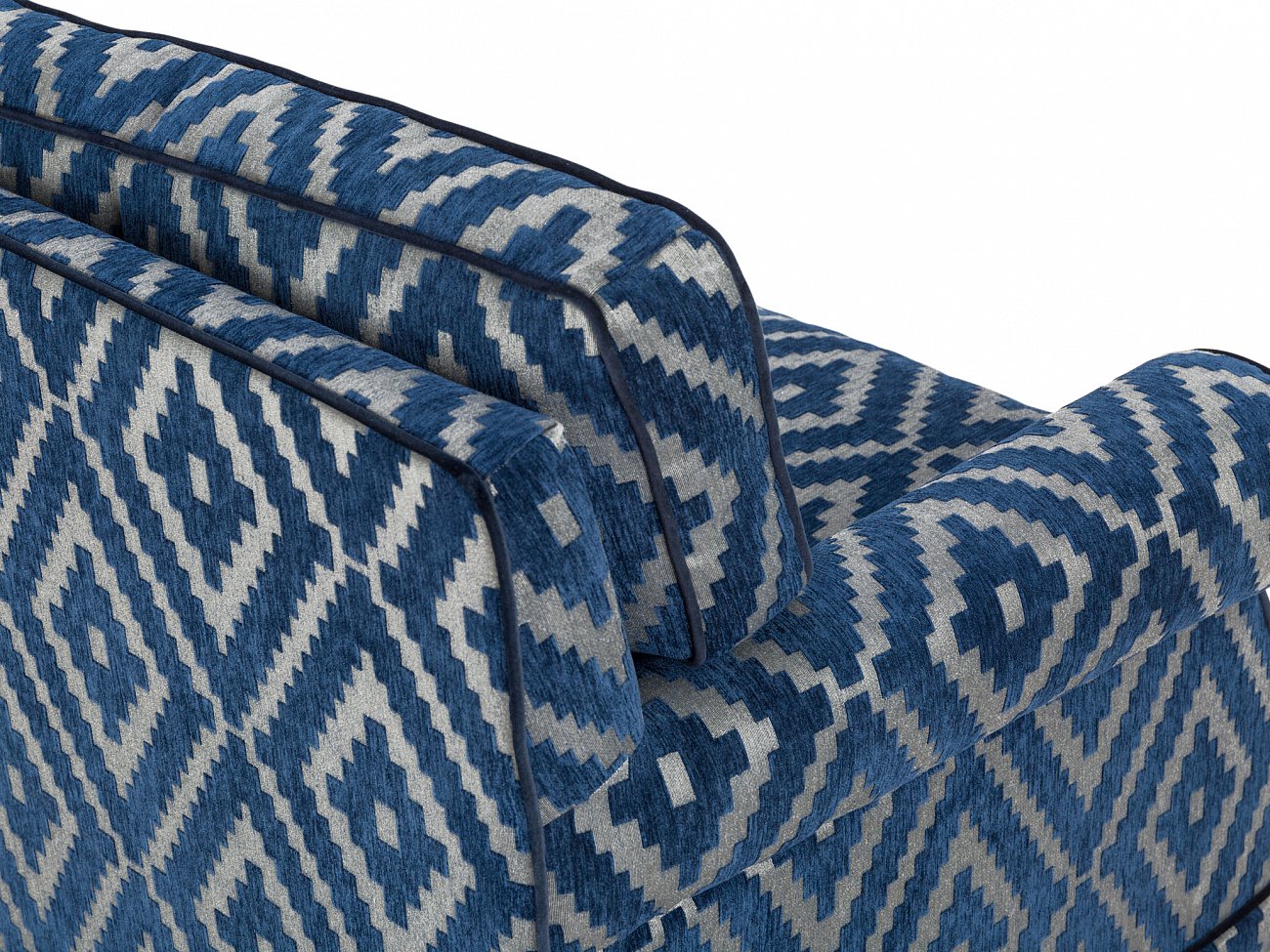 Диван England прямой синий KELLY LOUNGE ДИЗАЙНЕРСКИЕ 045503 Синий  - Вид №5