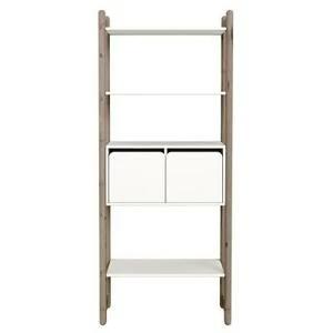 Гарнитур Maxi С, 1 полка и 1 комод, коричневый