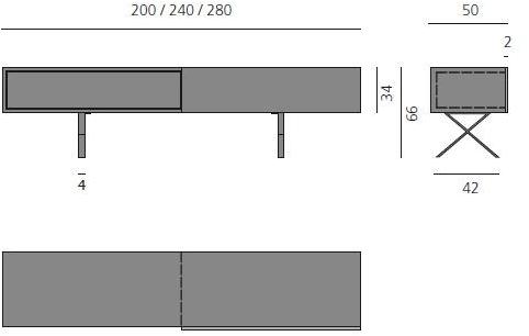 more Буфет МДФ с ящиками Lax sun-id-1414547 - Вид №4