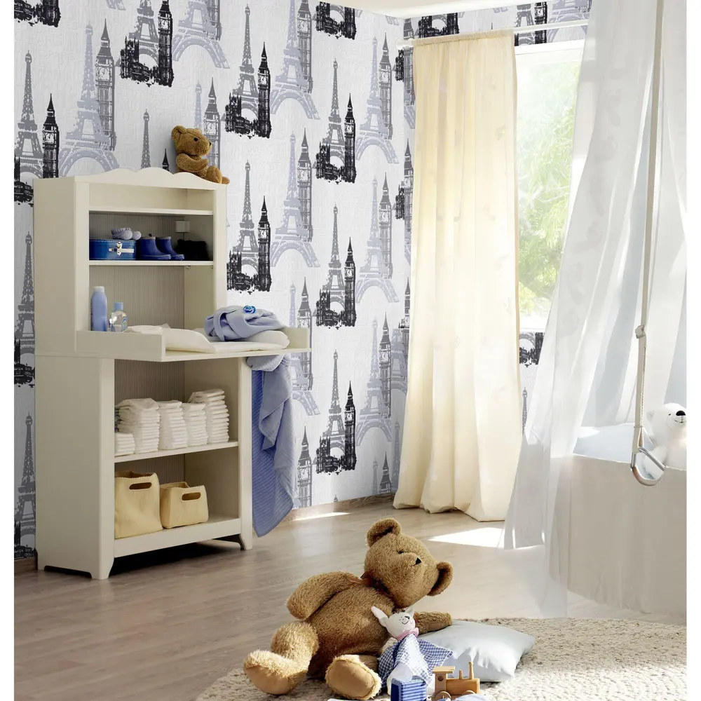 Обои на флизелиновой основе Rasch RA734805, 0.53х10 м Kids Club STLM-2132622 - Вид №4