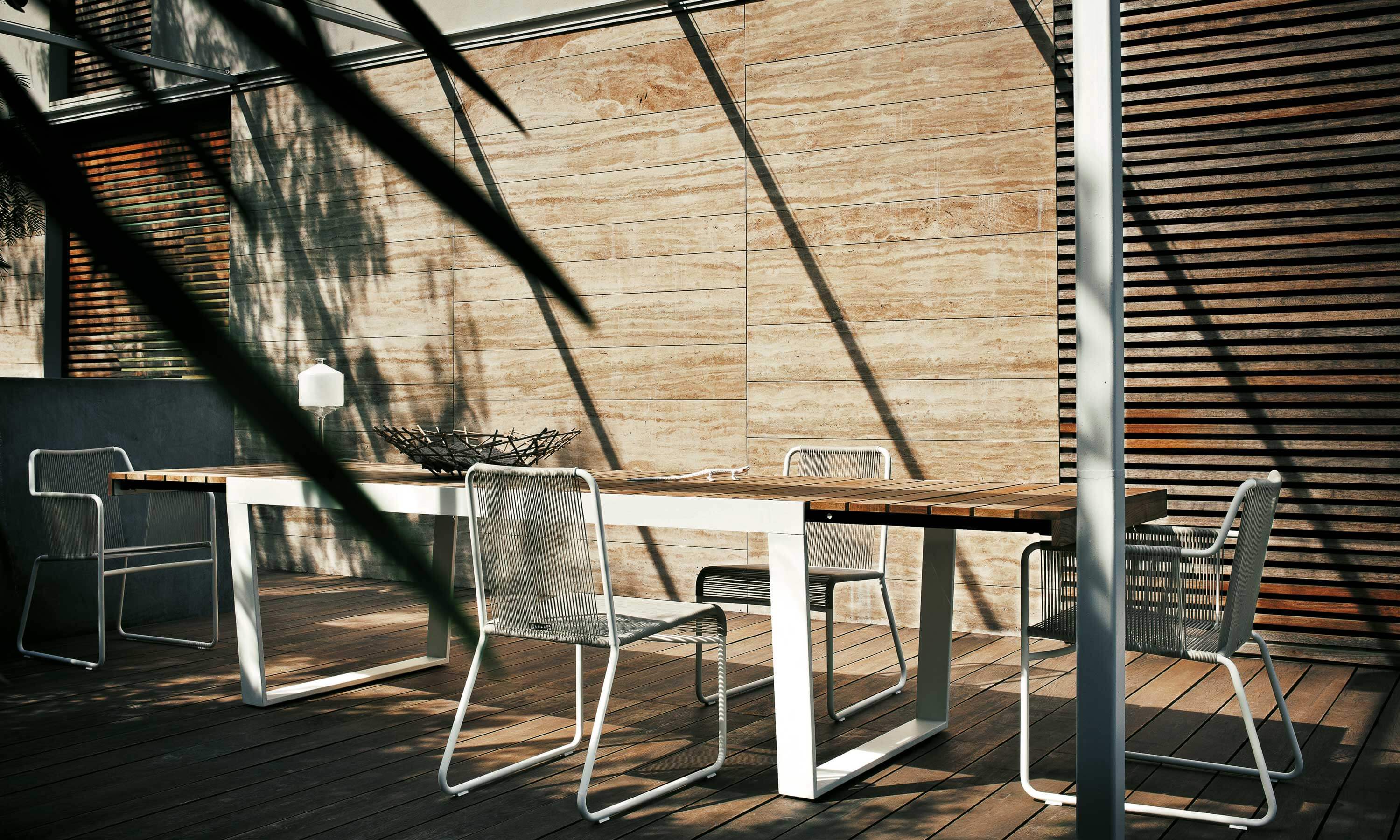 Выдвижной прямоугольный садовый стол RODA ARCH-00032958 - Вид №2