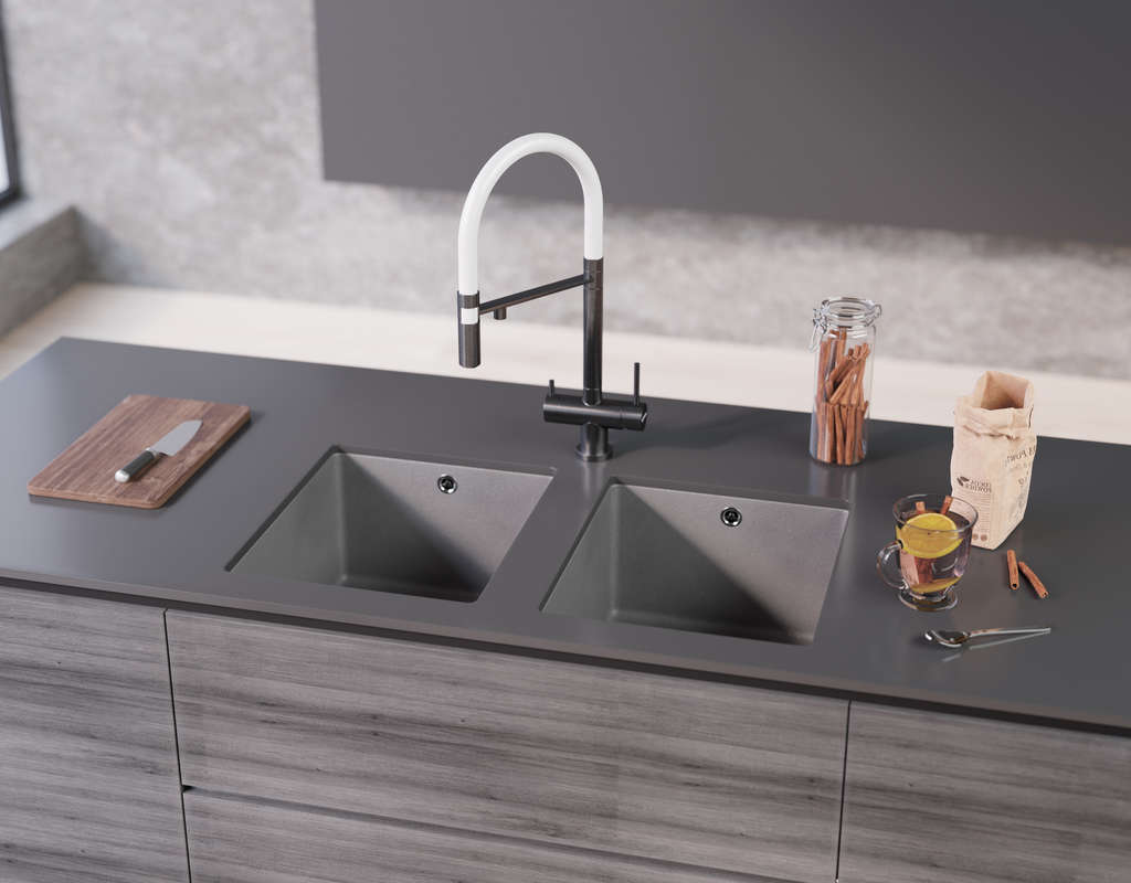 Кухонная мойка Bosen 38-U BE OMOIKIRI 4993158 - Вид №1