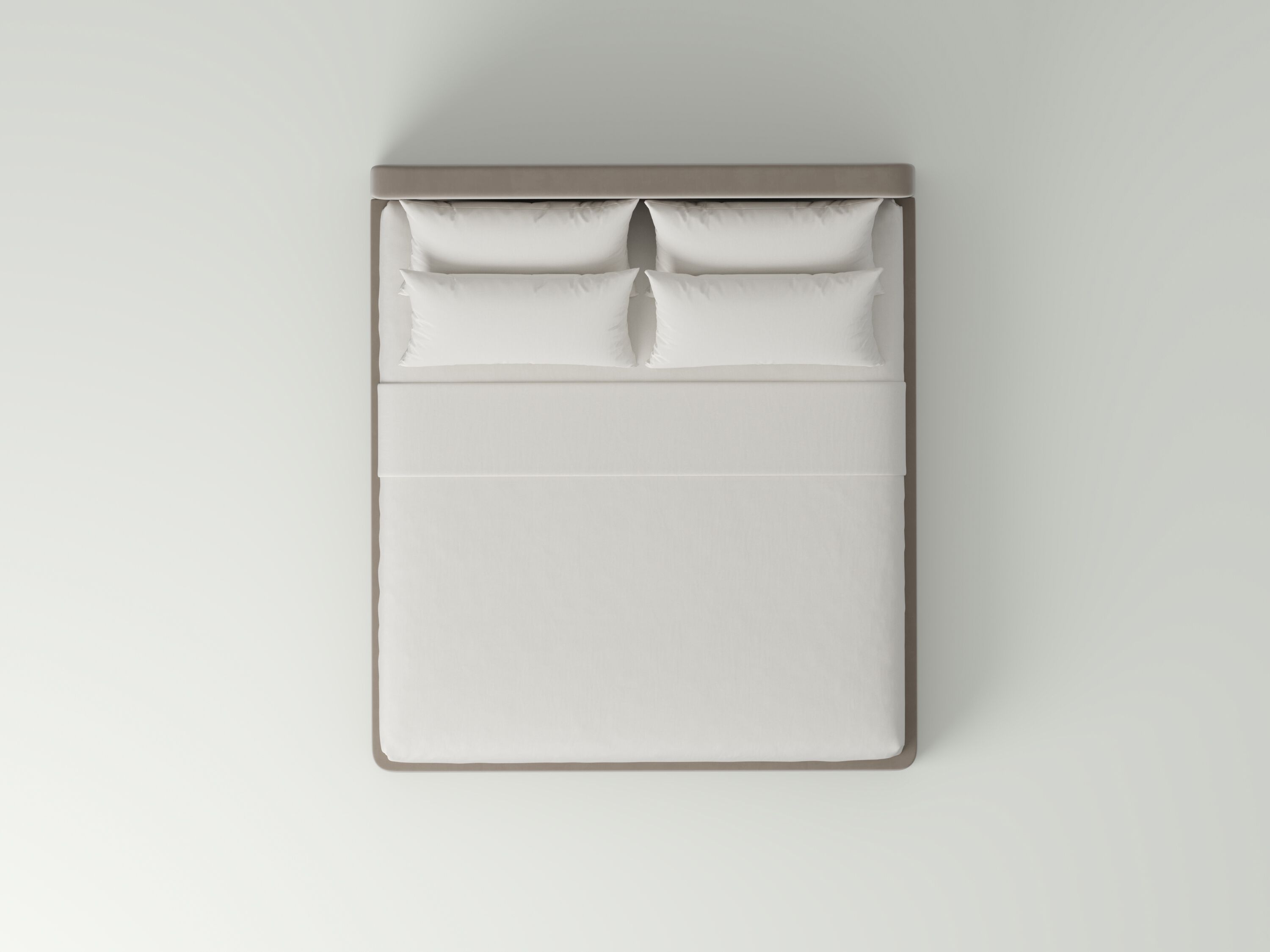 Мягкая двуспальная кровать NITZAN HOME LUCINDA ARCH-00006318