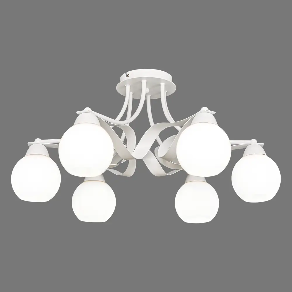 Люстра «Mable» E27х6X60 Вт, цвет белая патина Toplight STLM-2039934 - Вид №3