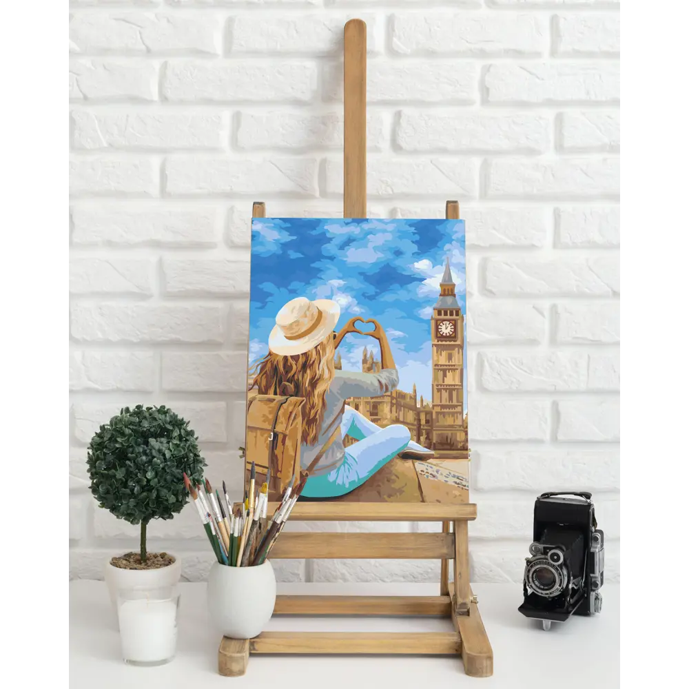 Картина по номерам Поездка в Лондон 40х50 см FBRUSH STLM-2183294 - Вид №2