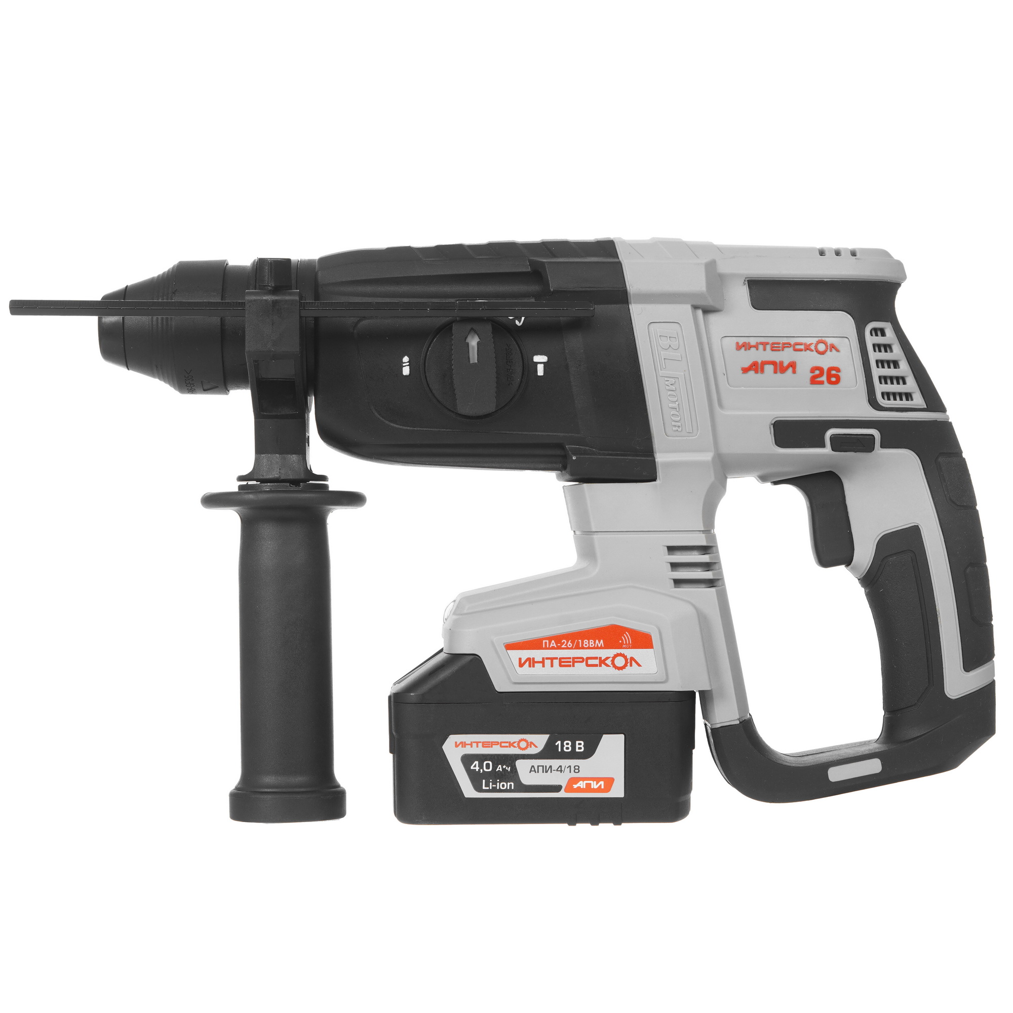 Перфоратор Интерскол ПА-26/18ВМ АПИ 18V 9029471 STDN-0039067